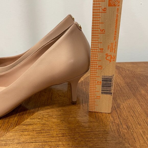 Cole Haan Go-to Park Pump Womens 9B Nude Leather Pointed Toe Stiletto Heels - Picture 10 of 13